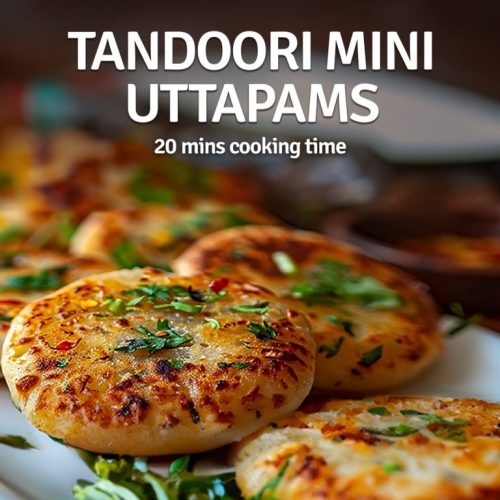 Tandoori Mini Uttapams – Veeba